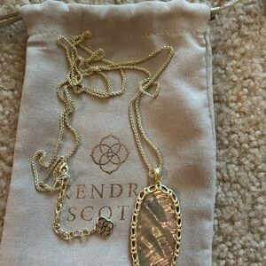 Kendra Scott oval long necklace